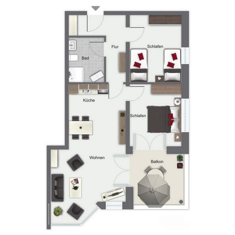 Duenenblick Wohnung 27 ボルテンハーゲン エクステリア 写真